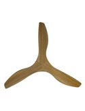 Ventilador de techo sin luz PORTSEA madera DC Ø130cm para interior