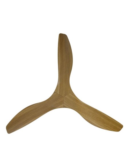 Ventilador de techo sin luz PORTSEA madera DC Ø130cm para interior