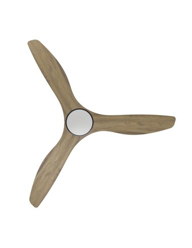 Ventilador de teto LED 19W PORTSEA madeira 2300Lm CCT 3000K-4000K-5000K, interior