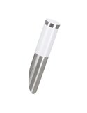 Aplique de pared exterior con Sensor HELSINKI de acero inoxidable color acero, A60 casquillo E27