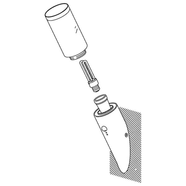 Applique d'extérieur avec capteur HELSINKI en inox, E27 Ø75mm