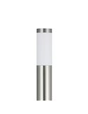 Baliza alta de exterior HELSINKI de acero inoxidable 1100mm altura Ø75mm E27 IP65