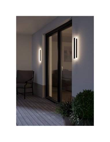 Aplique de Pared Exterior LED Muy Decorativo 38cm NEVIANO 3,7W 1200lm 3000k IP65