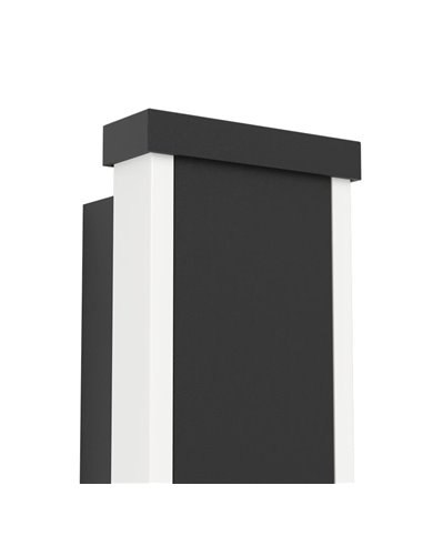 Aplique de Pared Exterior LED Muy Decorativo 38cm NEVIANO 3,7W 1200lm 3000k IP65