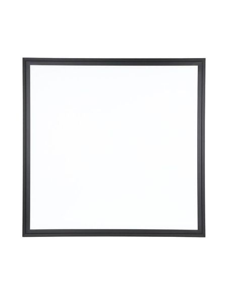 Plafón LED cuadrado negro 60x60 4000K 4.700Lm IP20 Salobrena 1 33W Instalación en Superficie 900819 Eglo