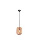 Lámpara de Techo Cuerda Natural RUNA Pequeña Altura Ajustable Bombilla excl. 1x E27 max. 40W IP20