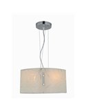 Lámpara Colgante Pantalla Vidrio SPIRELLI Bombilla excl. 2x E27 max. 40W IP20