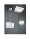Lámpara Colgante Pantalla Vidrio SPIRELLI Bombilla excl. 2x E27 max. 40W IP20