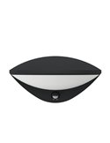 Lámpara de pared exterior LED BELCREDA semicircular antracita con sensor de movimiento
