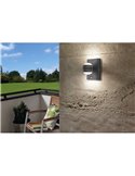 Applique extérieure LED avec détecteur de mouvement jour/nuit SESIMBA anthracite 3000K, 660Lm