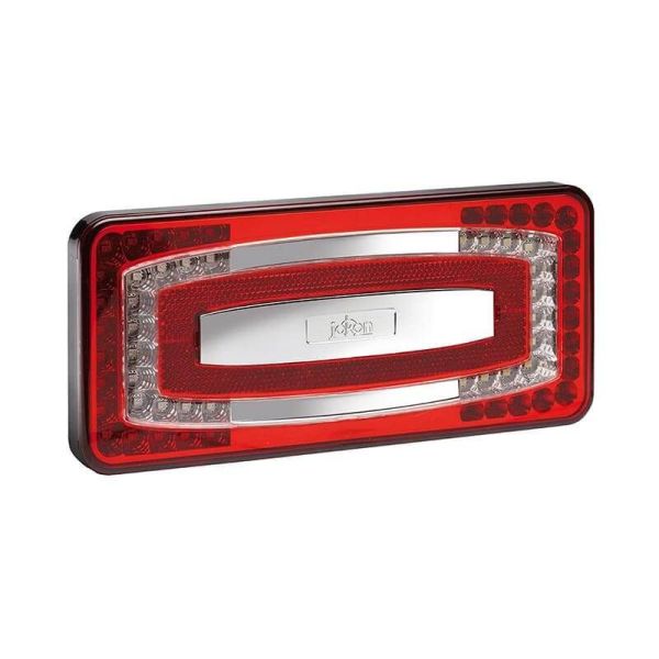 Feu arrière multifonction LED Jokon L 930 | Conception compacte et polyvalente pour tout véhicule avec câble 9/32 V
