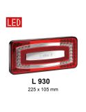 Piloto Trasero Multifunción LED Jokon L 930 | Diseño Compacto y Versátil para Cualquier Vehículo con cable 9/32V