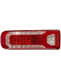 Lanterna traseira LED para Mercedes Actros MP4 esquerda e direita | Conector lateral | OEM 0035443203 e 0035443403