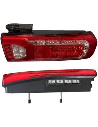 Piloto Trasero LED para Mercedes Actros MP4 Izquierdo y Derecho | Conector Lateral | OEM 0035443203 y 0035443403