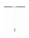 Lámpara colgante de carril LED PAGODA 12.5W 3000K Pista Trifásica Blanco 3000K 950 Lm/ 4000K 1050 Lm