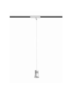 Lámpara colgante de carril LED PAGODA 12.5W 3000K Pista Trifásica Blanco 3000K 950 Lm/ 4000K 1050 Lm