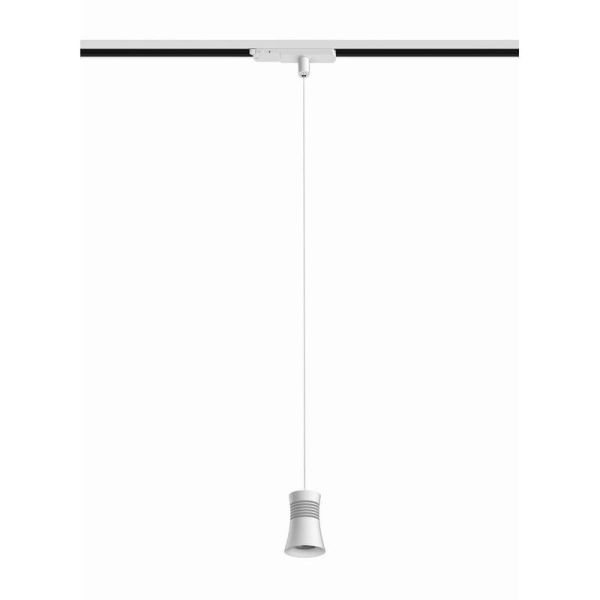 Lámpara colgante de carril LED PAGODA 12.5W 3000K Pista Trifásica Blanco 3000K 950 Lm/ 4000K 1050 Lm