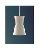 Lámpara colgante de carril PAGODA blanco/negro GU10 (no incluida)