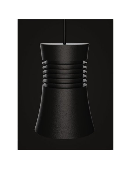 Lámpara colgante de carril PAGODA blanco/negro GU10 (no incluida)
