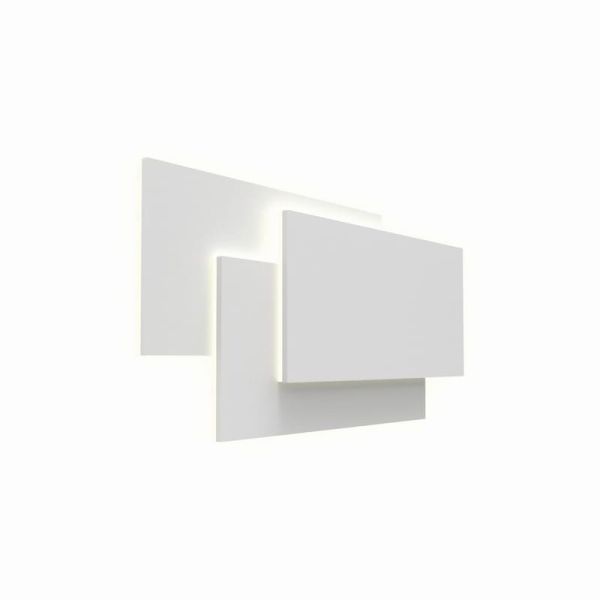 Aplique de pared LED interior TAHITI XL 36W 3000K 3240 Lm blanco/negro