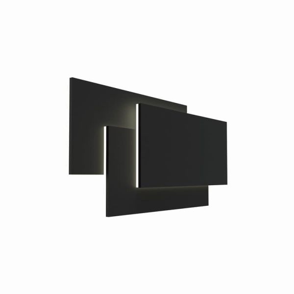 Aplique de pared LED interior TAHITI XL 36W 3000K 3240 Lm blanco/negro
