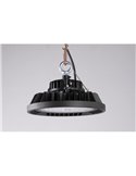 Campana LED Industrial URANO negra Potente 150W, 60º/90º/120º - 4000K-21000Lm/5000K-22500Lm