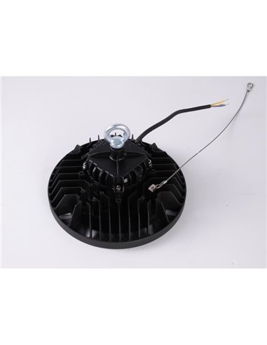 Campana LED Industrial URANO negra Potente 150W, 60º/90º/120º - 4000K-21000Lm/5000K-22500Lm
