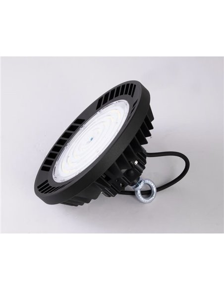 URANO Preto Industrial LED High Bay Potente 150W, 60º/90º/120º - 4000K-21000Lm/5000K-22500Lm