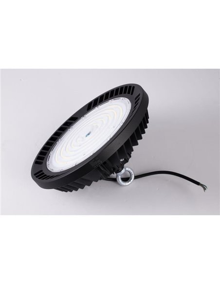 URANO Preto Industrial LED High Bay Muito Potente 200W, 60º/90º/120º - 4000K-28000Lm/5000K-30000Lm