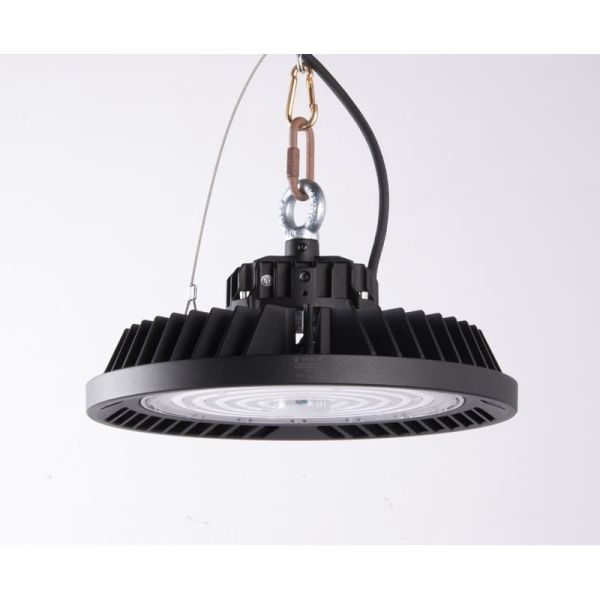 URANO Preto Industrial LED High Bay Muito Potente 200W, 60º/90º/120º - 4000K-28000Lm/5000K-30000Lm