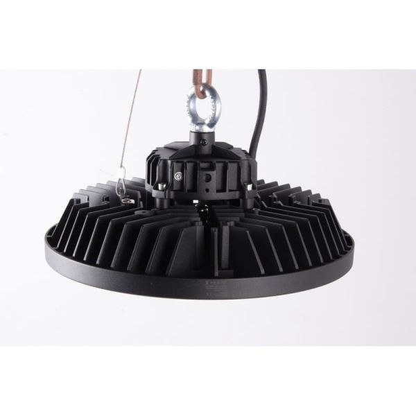Campana LED Industrial URANO negra Muy Potente 200W, 60º/90º/120º - 4000K-28000Lm/5000K-30000Lm