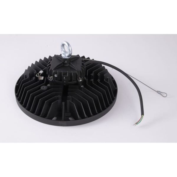 Campana LED Industrial URANO negra Muy Potente 200W, 60º/90º/120º - 4000K-28000Lm/5000K-30000Lm