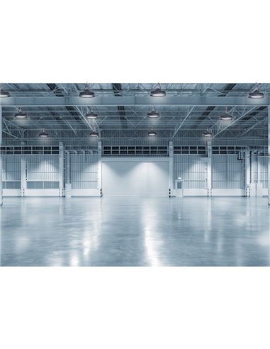 Campana LED Industrial URANO negra Muy Potente 200W, 60º/90º/120º - 4000K-28000Lm/5000K-30000Lm