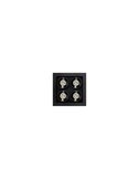 Downlight LED empotrable cuadrado BLACK FOSTER MICRO RECESSED 2X2 4 Luces negro 2700K/3000K/4000K Dimmable/No Regulable Dali/Pus