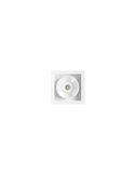 Downlight LED empotrable cuadrado BLACK FOSTER REC 1 FLOOD blanco 2700K/3000K/4000K