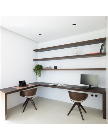 Downlight LED empotrable cuadrado BLACK FOSTER REC 1 FLOOD Dimmable PUSH 2700K/3000K/4000K Surtido Colores