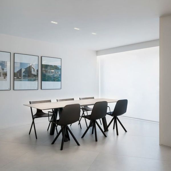 Downlight LED empotrable cuadrado BLACK FOSTER REC 1 SPOT 1 Luz 2700K/3000K/4000K Surtido de Colores, Regulable/No Regulable