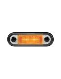 Luz de Gálibo LED HELLA 12/24V - Montaje Lateral - Amarillo - ADR/GGVS - Cable 2500m
