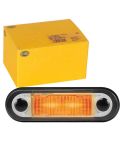 Luz de Gálibo LED HELLA 12/24V - Montaje Lateral - Amarillo - ADR/GGVS - Cable 2500mm