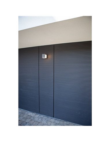 Applique d'extérieur LED CUBA 1 tête 12,2W anthracite/noir mat 3000K/4000K