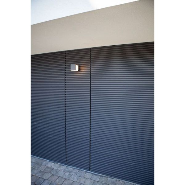 Applique d'extérieur LED CUBA 1 tête 12,2W anthracite/noir mat 3000K/4000K