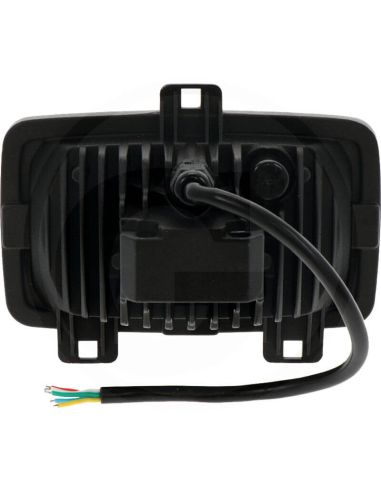 Faro LED rectangular Delantero con Luz de Cruce y Luz de Carretera Homologado Valtra Jungheinrich 15,5Cm x 11,7Cm