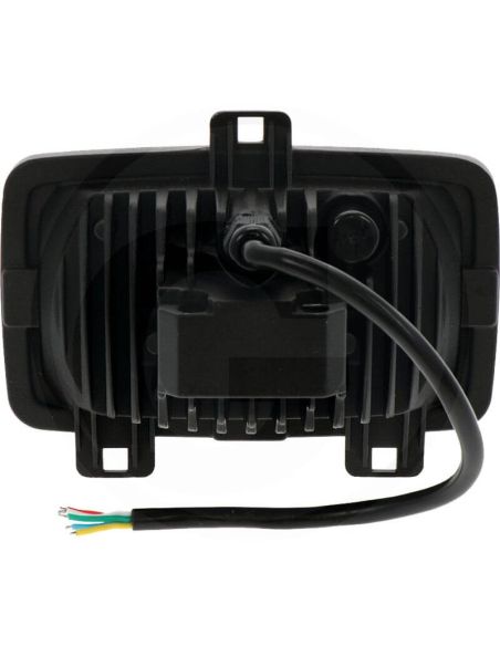 Faro LED rectangular Delantero con Luz de Cruce y Luz de Carretera Homologado Valtra Jungheinrich 15,5Cm x 11,7Cm