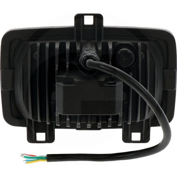 Faro LED rectangular Delantero con Luz de Cruce y Luz de Carretera Homologado Valtra Jungheinrich 15,5Cm x 11,7Cm