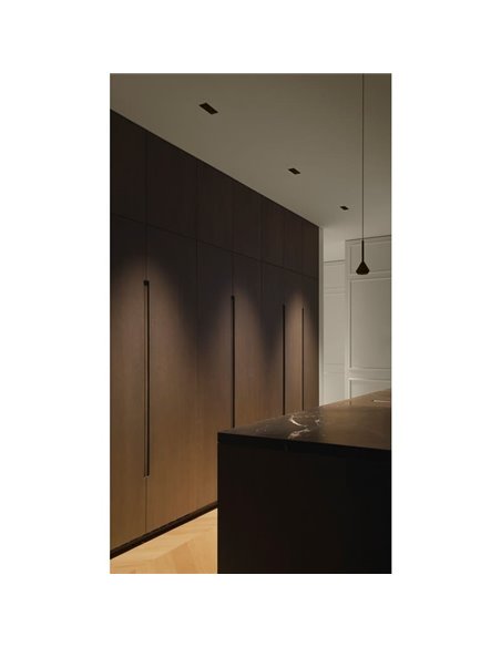 Downlight LED empotrable BLACK FOSTER REC 2 Luces SPOT 2700K/3000K/4000K Surtido de Colores, Regulable/No Regulable