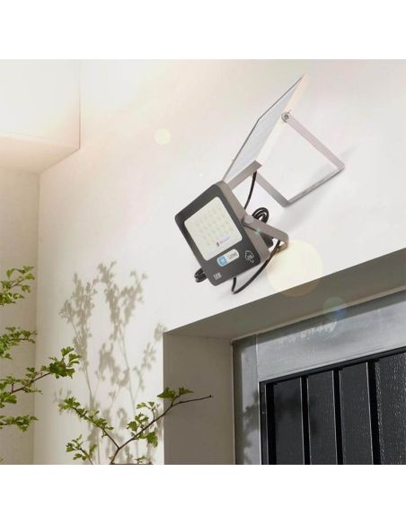 Foco Proyector LED Solar Milan 50W 6000K con Mando a Distancia