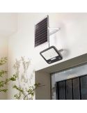 Porce con Foco LED Solar 100W Milan con Mando a Distancia | Iluminación Exterior IP65 6000K