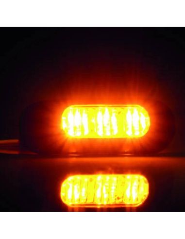 Blinklicht LED Amber genehmigt FT-210...