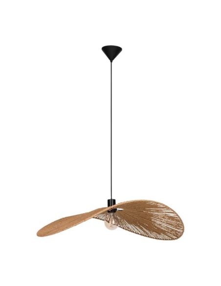 Lámpara de Techo Pamela 80Cm de Fibra Natural Colección Siruela 31992