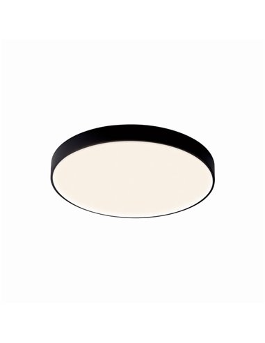 CUMBUCO II CCT Plafon LED Preto 30W/40W/50W Regulável 2700K-3300K-4000K